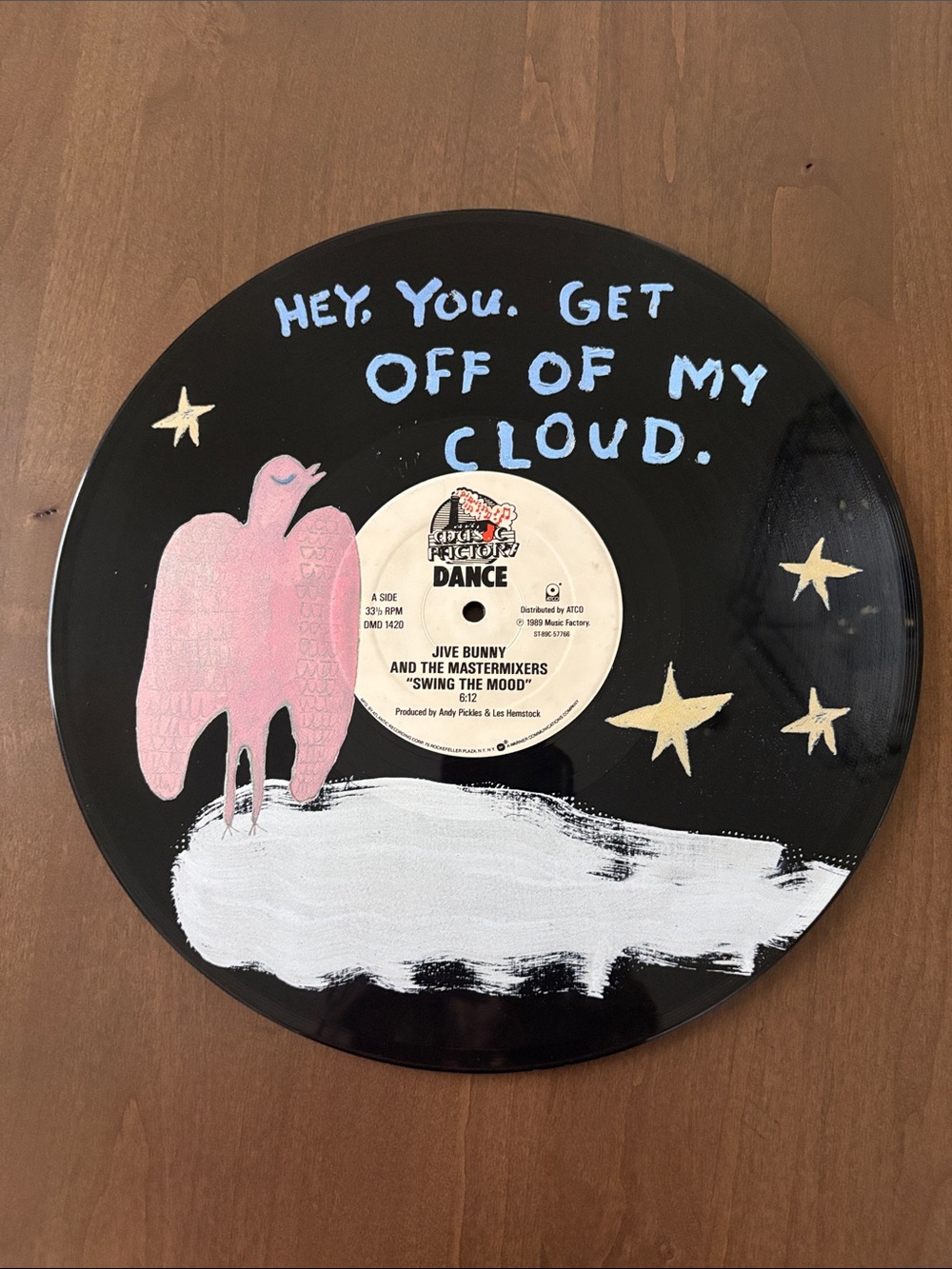 NWT SUGARBOO & CO Recycled Wall Art Featuring Lyrics by Rolling Stone